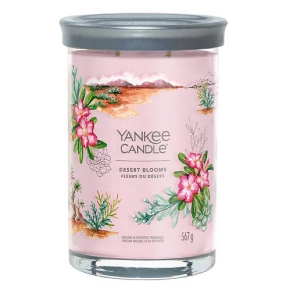 Yankee Candle Desert Blooms Scented Candle - Pink